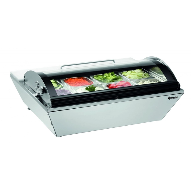 Buffet Bar à Salade Avec Couvercle 65l Bartscher 700211g