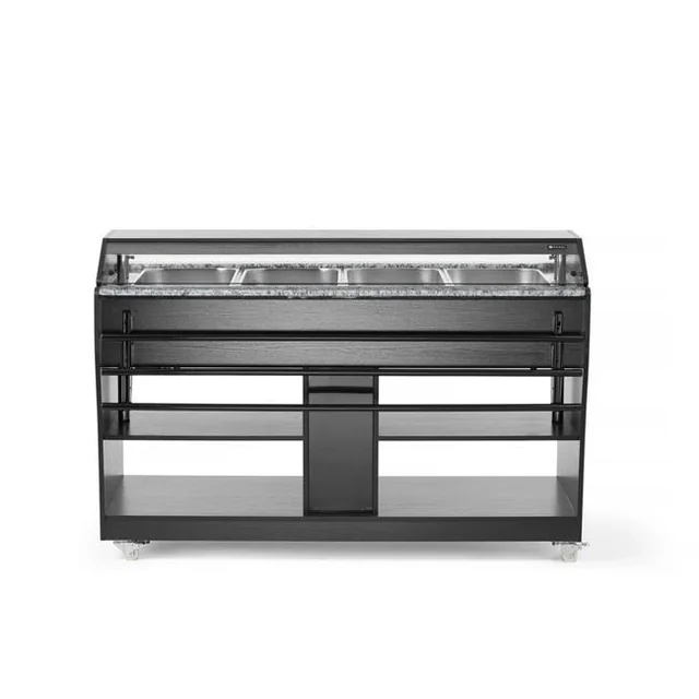 Buffet para pratos GN 1/1 230V/2000w 1490x765x1370 Hendi 274064