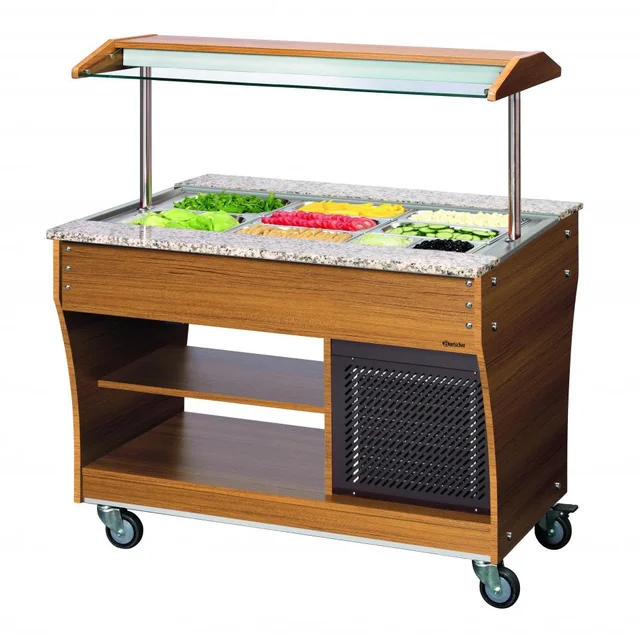 Buffet trolley, cold, 3x1/1 GN