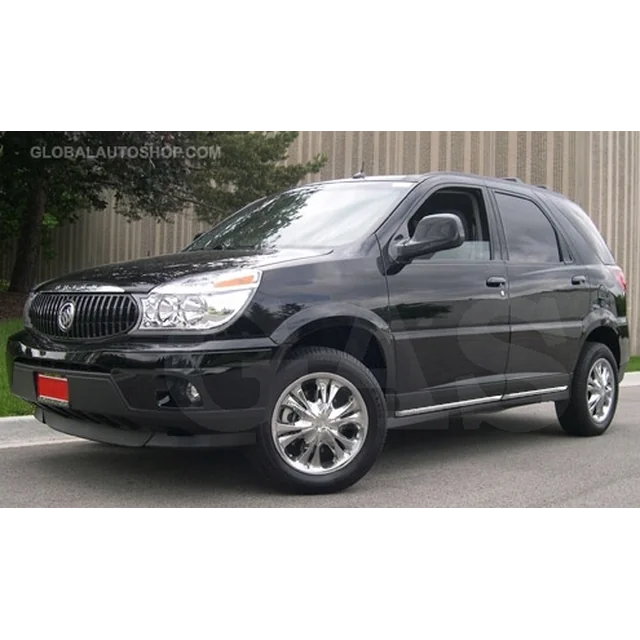 Buick Rendezvous - CHROME strips on decorative chrome side doors