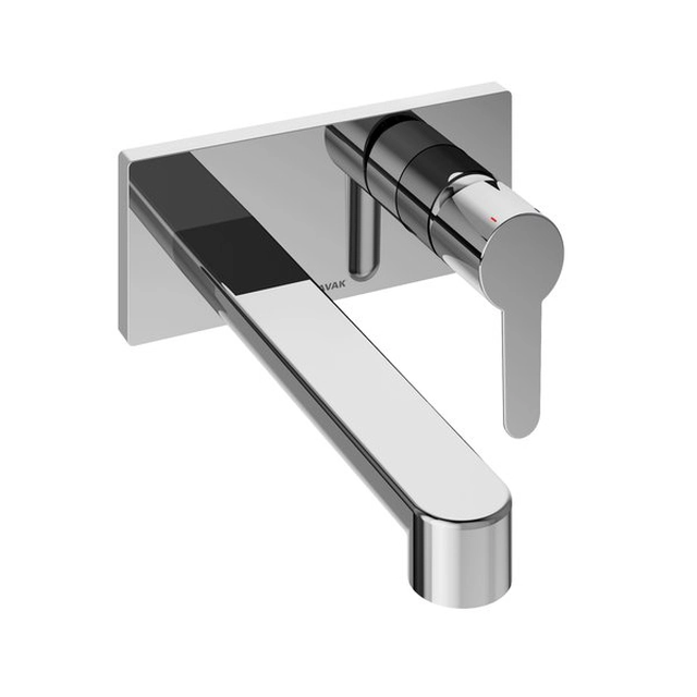 Built-in washbasin mixer Ravak Puri with concealed part, PU 019.00 chrome