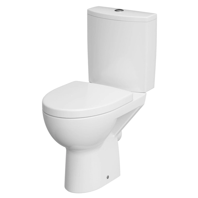 Built-in WC Cersanit, Parva Clean-On with a slow-lowering lid