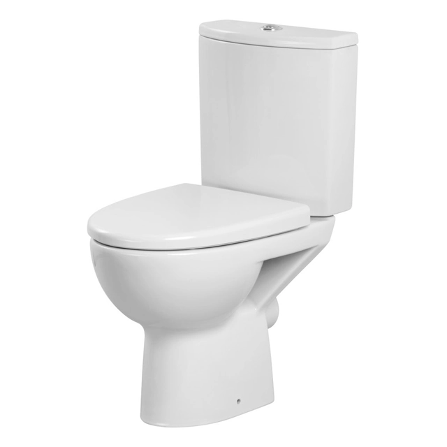 Built-in WC Cersanit, Parva with a slow-lowering lid