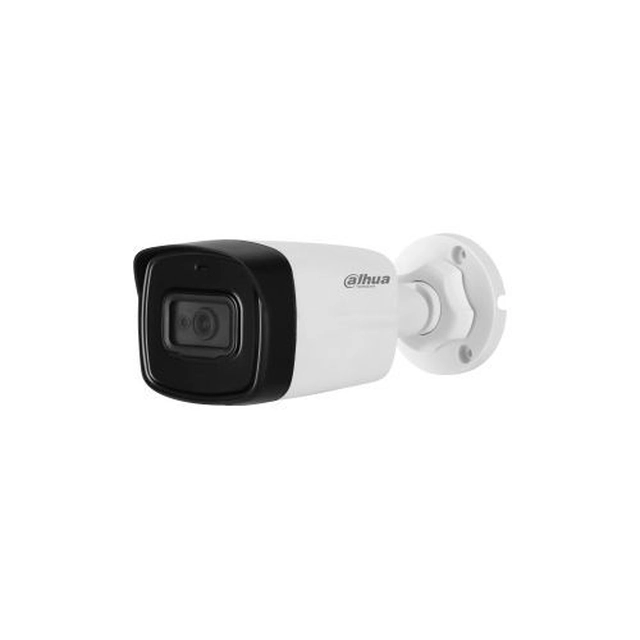 Bullet-bewakingscamera, Dahua, 8MP, IR 80m, lens 2.8mm, Microfoon, analoog HAC-HFW1800TL-A-0280B