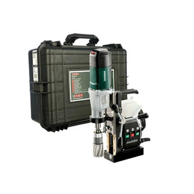 Burghiu metabo MAG 50 cu suport magnetic electric 12250 N | 100 - 250 RPM/200 - 450 RPM | 1200 W | Într-o valiză