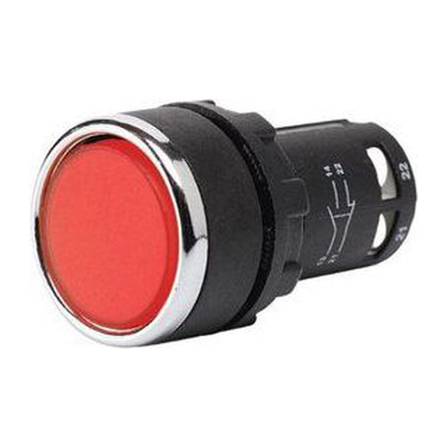 Buton de control Emas Monoblock roșu 1R (T0-MB200DK)