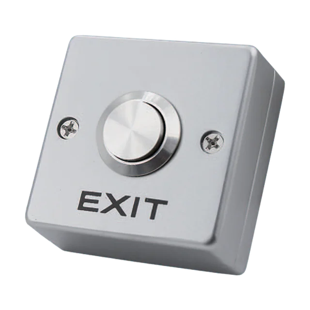 Buton de iesire, montaj aparent, aliaj, IP65, NO-COM (EXIT) CSB-503WS