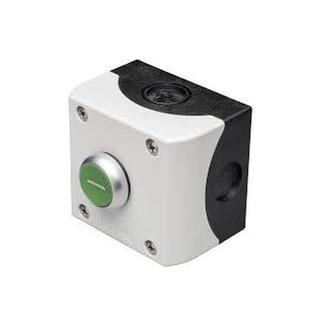 Buton Eaton Control 22mm verde 1Z 1R cu revenire cu arc M22-D-G-X1/KC11/I (216522)