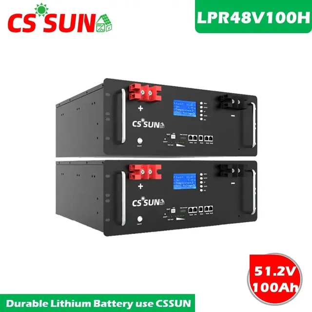 Buzar-Tec LPR48V100H 5,12kW 51,2V 100Ah LifePO4 accumulo della batteria