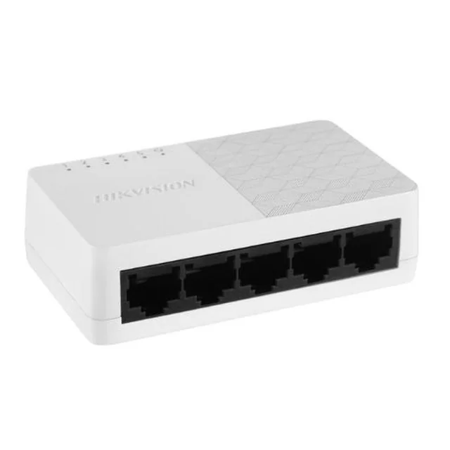 Byt 5 portar, utan hantering, 1 Gbps - Hikvision DS-3E0105D-O