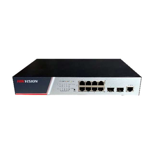 Byt 8 Gigabit PoE-portar, 2 Gigabit SFP-portar, Management - Hikvision DS-3E2510P