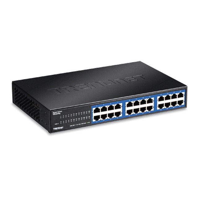 Byt GREENnet 24 Gigabit-portar - TRENDnet TEG-S24DG