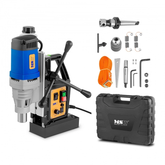 Magnetic drill 1680W 370 rev./ min + suitcase