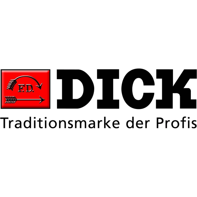 Dick 3352202-2K Type of Cut 2 Workshop Semi-Circular File 200 mm Multi-Colour