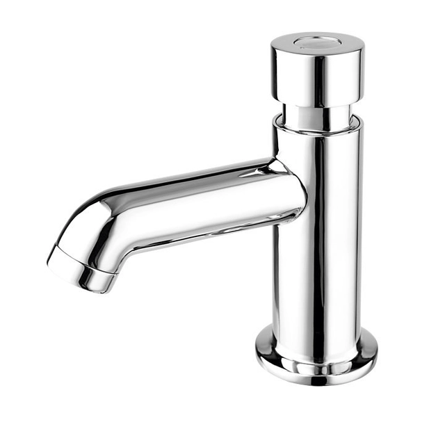 Presstige time-standing basin mixer, chrome