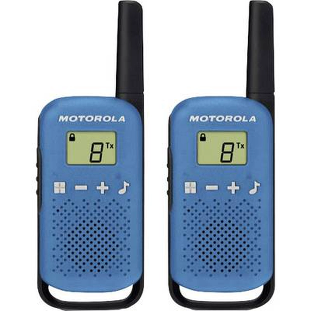 Motorola Solutions Motorola TALKABOUT T42 blau PMR device 2 parts kit