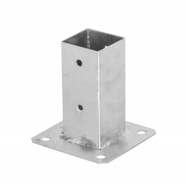 COLUMN BASE SCREWED ANCHOR BRACKET 70 x 70