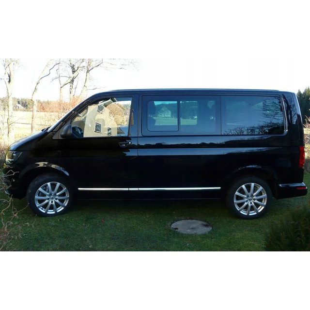 VW Caravelle T6 - CHROME Side Door Strips