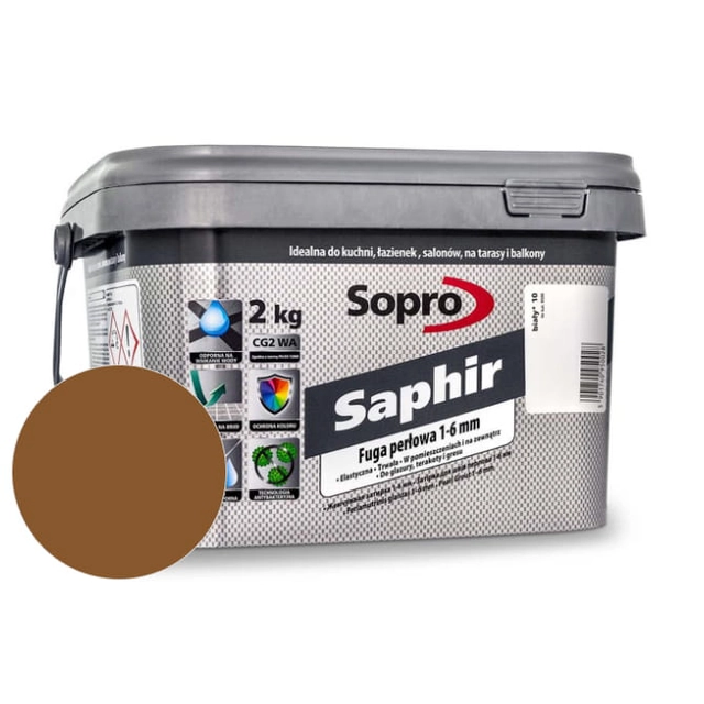 Pearl grout 1-6 mm Sopro Saphir umber (58) 2 kg