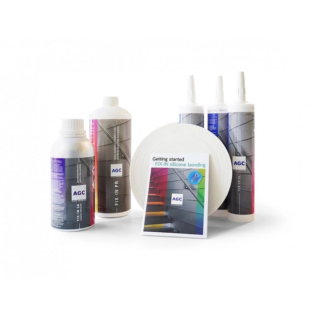 AGC FIX-IN TEST KIT FOR GLUING INTERIOR GLASS