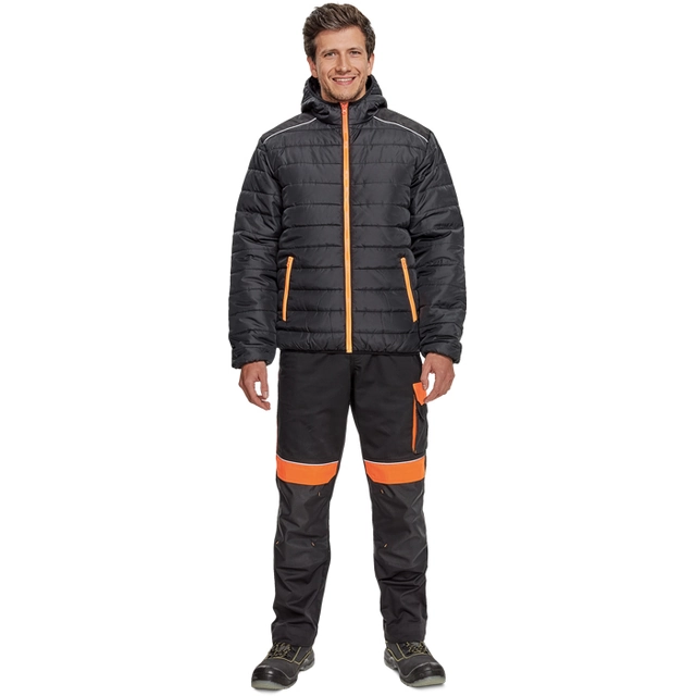 Cerva MAX VIVO LIGHT jacket - Black/Orange Size: 3XL