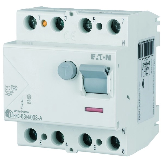 RCD 6kA type A HNC-63/4/003-A