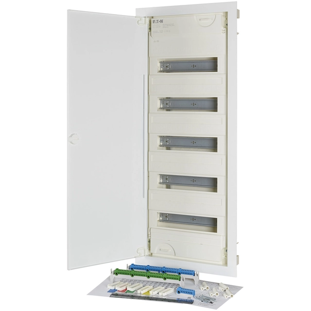 KLV-60UPS-SF Flush-mounted modular switchgear.IP30 5x70 super flat