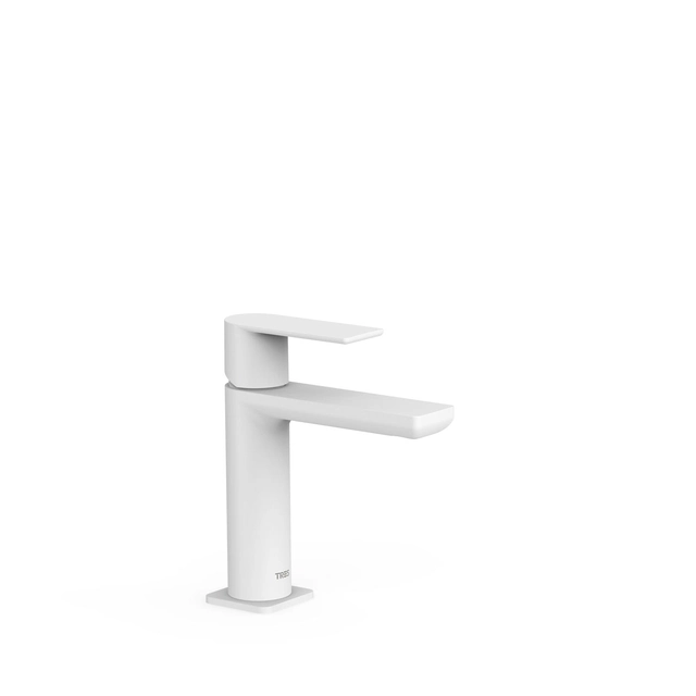 Tres Loft washbasin mixer matt white 20010301BM