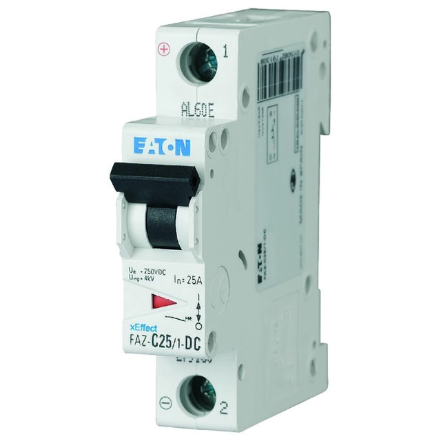 DC circuit breaker 1-biegunowy FAZ-C2/1-DC