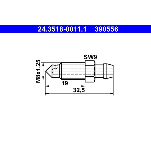 Ventilation valve / valve ATE 24.3518-0011.1