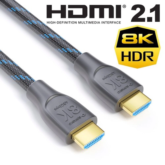 Sonero XPHC111-020 HDMI 2.1 cable 8K @ 60Hz 48Gbps 2m
