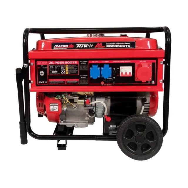 MASTERCUT PGE6500 GENERATOR GENERATOR 5,0KW 230/400V 13KM 230V