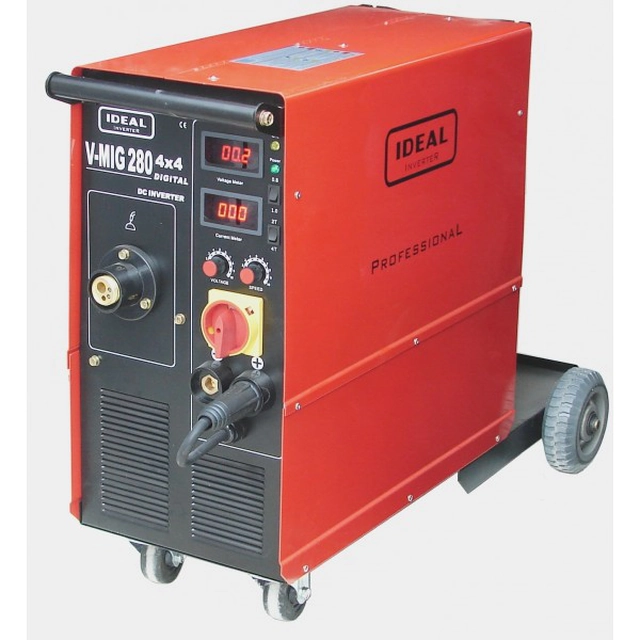 Ideal V-MIG semi-automatic inverter welding machine 280 4x4 DIGITAL - V-MIG280