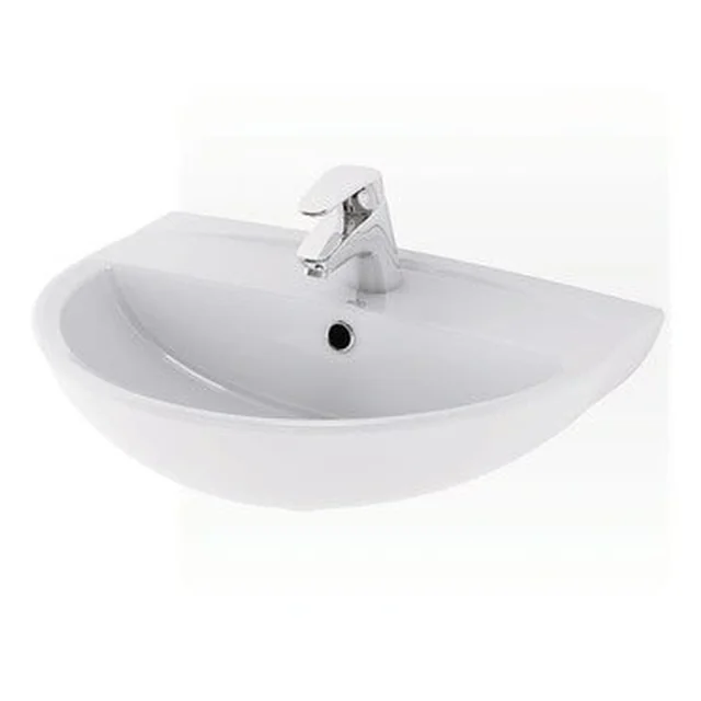 Washbasin with 1 Mito Red hole 50 x 38 cm Cersanit TK001-004