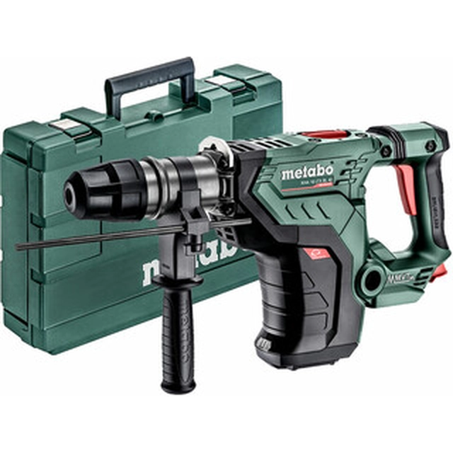 Metabo KHA 18 LTX BL 40 MB cordless hammer drill 18 V | 8,6 J | In concrete 40 mm | 7,9 kg | Carbon Brushless | Without battery and charger | In a suitcase