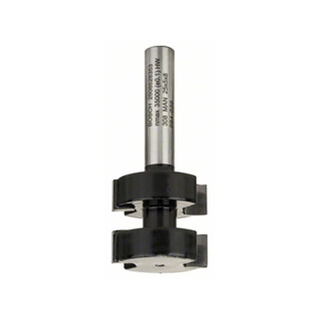 Cabezal de fresado Bosch 5 x 25 x 8 mm | Cepilladora de suelo