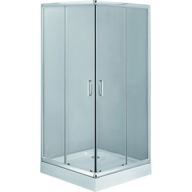 Cabina cuadrada Deante Funkia 80 cm, vidrio transparente+ 5% DESCUENTO POR CÓDIGO DEANTE5