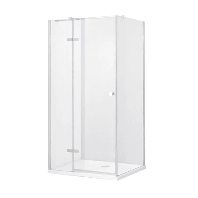 Cabina de ducha rectangular Besco Pixa 100x90 restante - 5% DESCUENTO adicional con código BESCO5