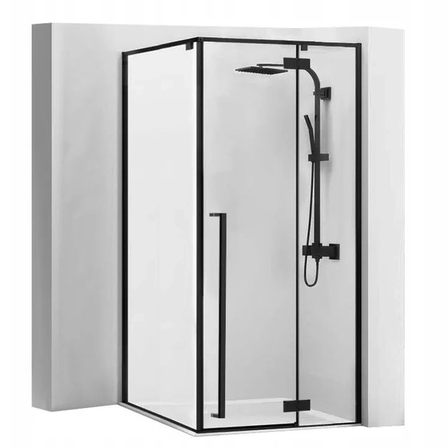 Cabina doccia Fargo 90x90 Nero Mat