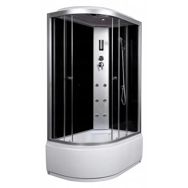 Cabine de douche avec hydromassage Kerra Yukon 120x80 droite