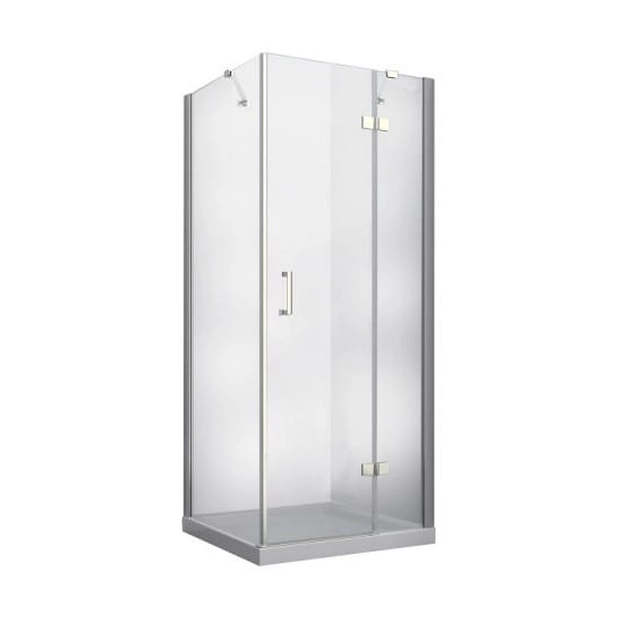 Cabine de duche quadrada Besco Viva 90x90x195 direita - DESCONTO adicional 5% com código BESCO5