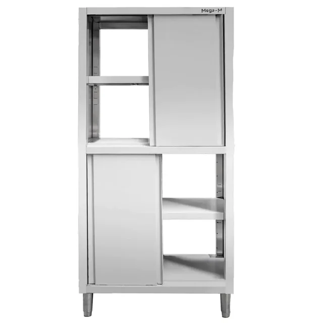 Cabinet profesional de gastronomie cu trecere 4-drzwiowa 80x50x180cm