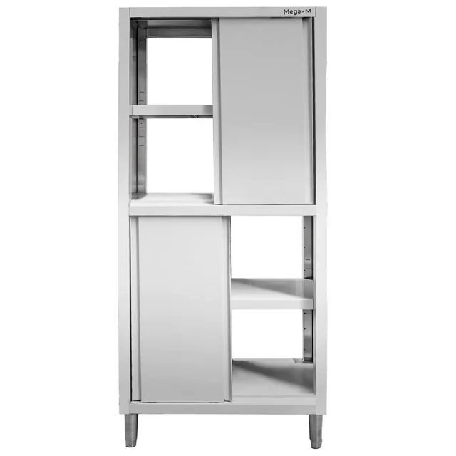 Cabinet profesional de gastronomie cu trecere 4-drzwiowa 80x60x200cm