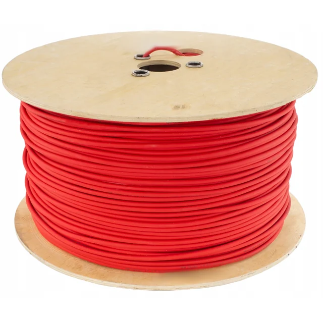 CÂBLE 4mm2 FIL SOLAIRE H1Z2Z2-K HELUKABEL 500m ROUGE