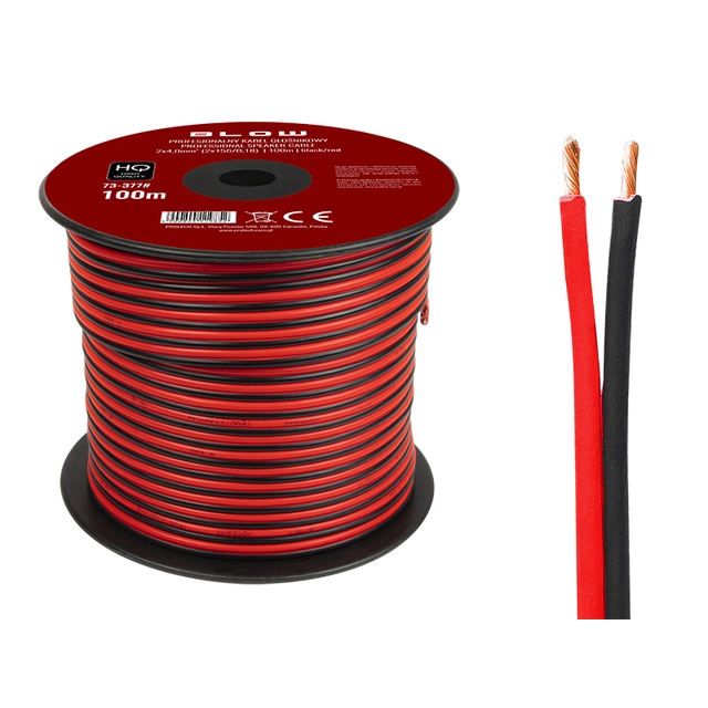 Cable de altavoz 2x4,00mm 100m