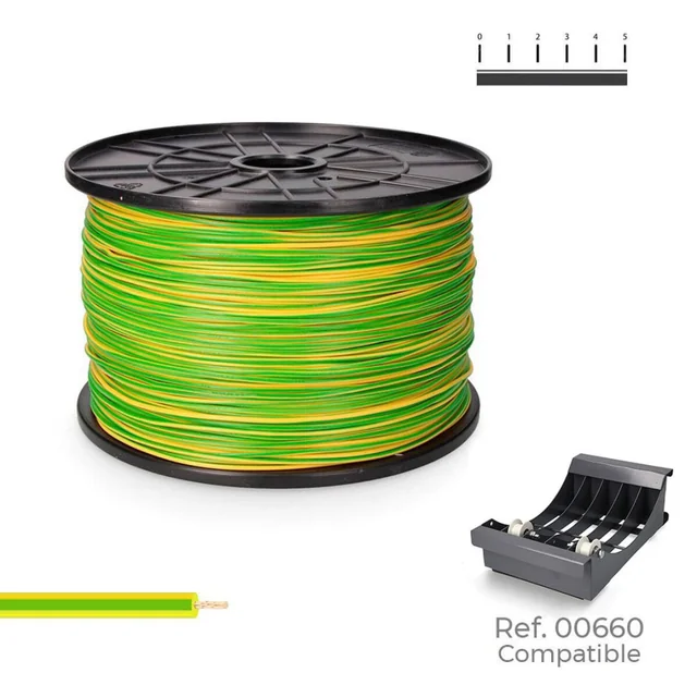 Cable Electrico Sediles h07z1-k Doble 1,5 mm 500 m