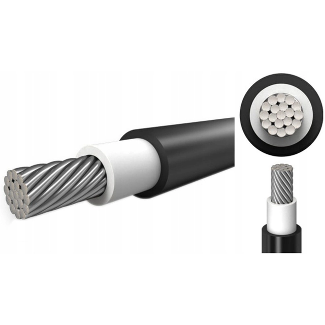 CABLE KENO SOLAR CABLE 6mm BLACK 1m