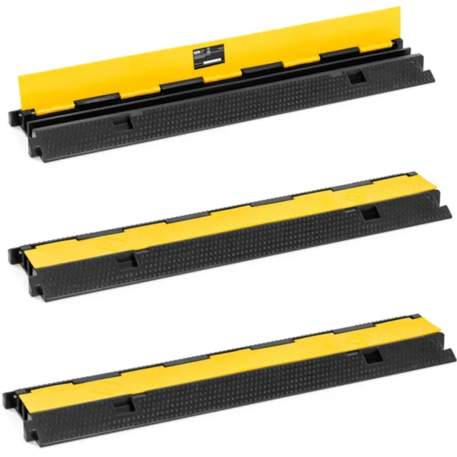 Cable protection ramp made of rubber 1 m - set 3 pcs.