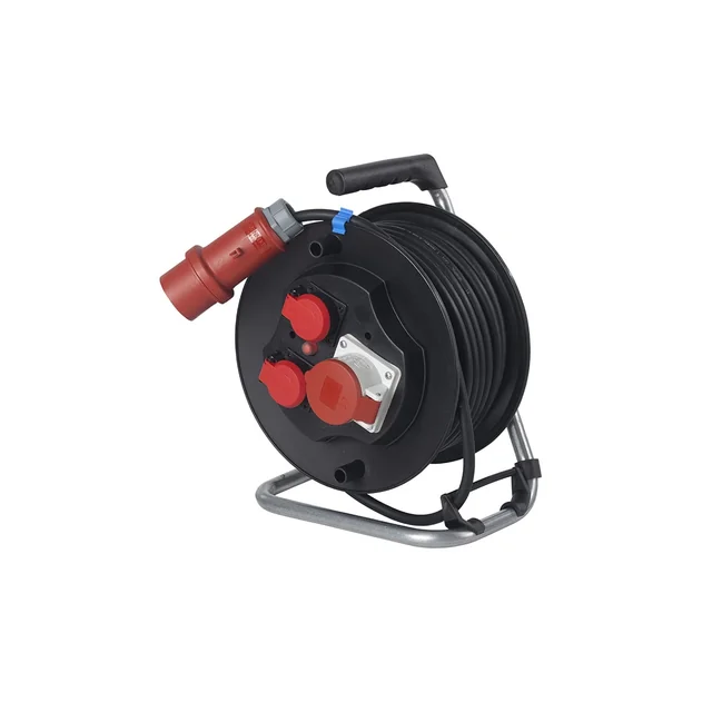 Cable reel 25m 5x1.5 three-phase with fuse IP44