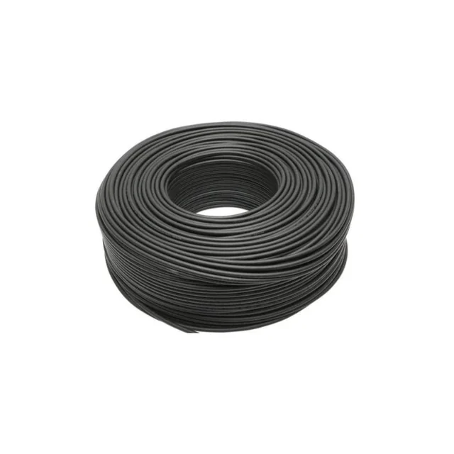 Cable solar 4mm rollo de cobre 200m negro